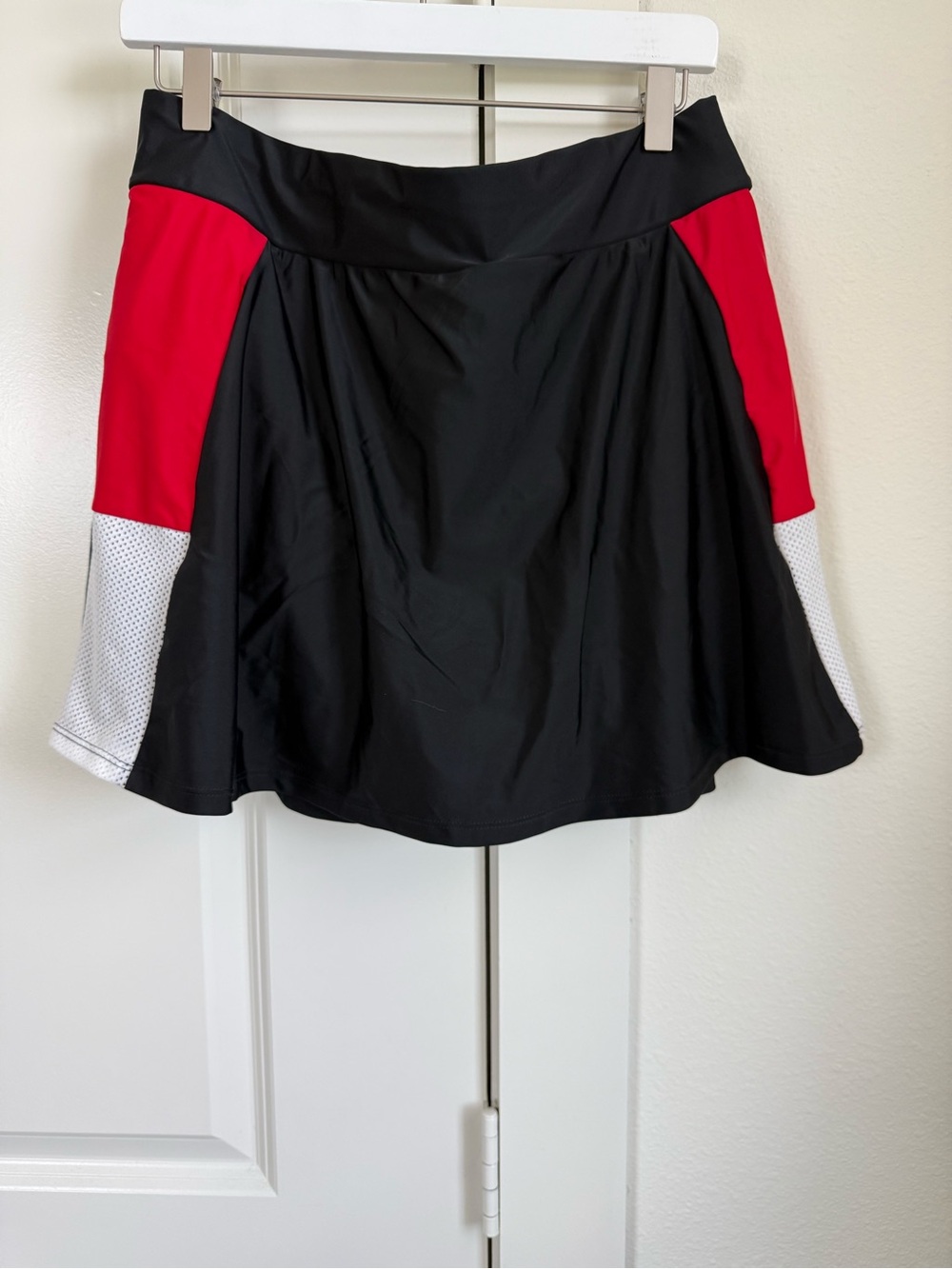 Dokotoo Womens Swim Skirt Tummy Control Color Block Bikini Skirt XXL NWT